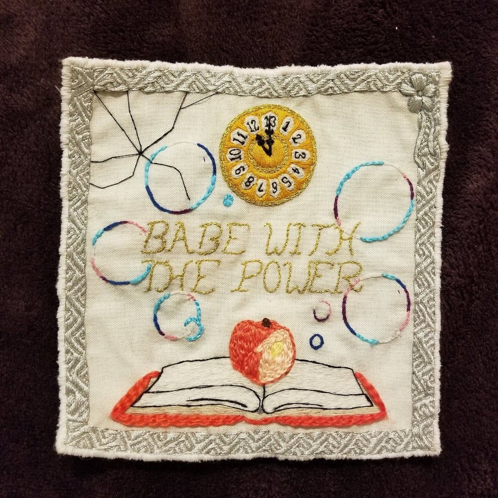 Labyrinth Emroidered Patch